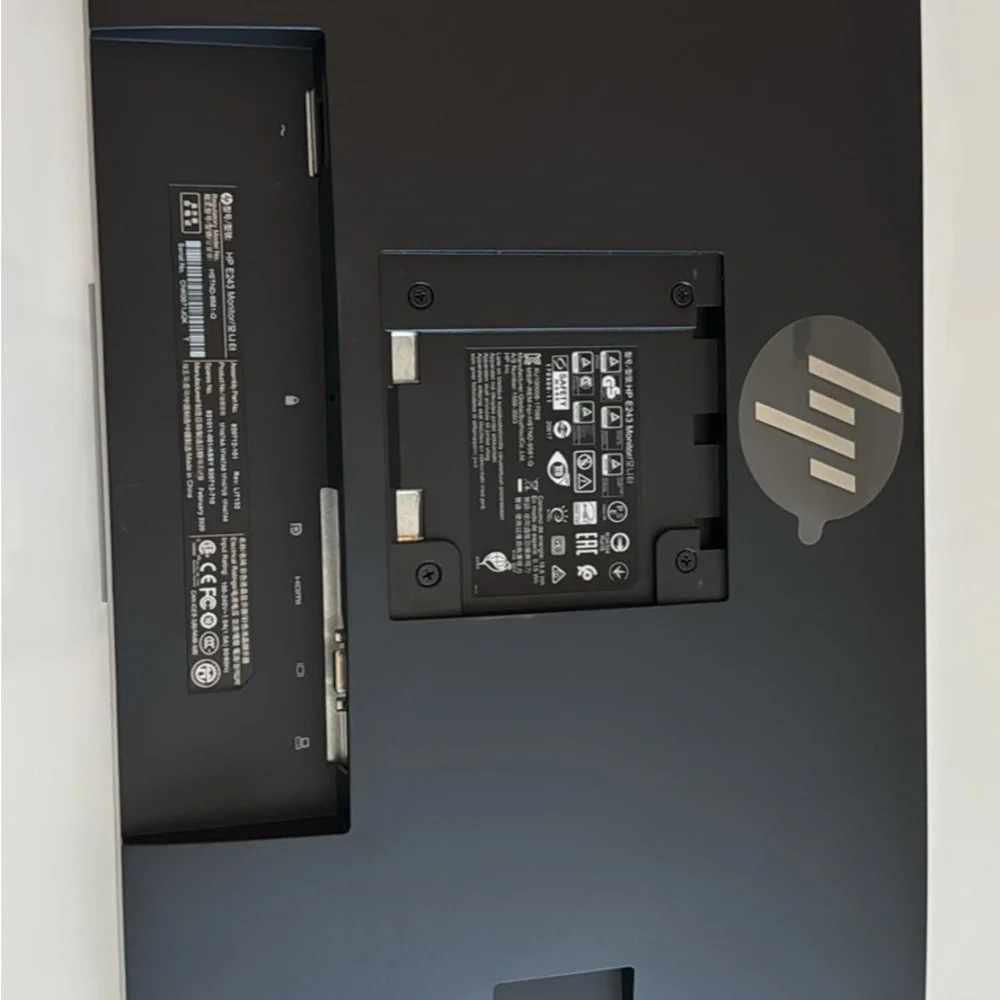 HP Matte Black monitor Display 21 inches
